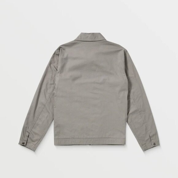 NWT Volcom Mens Grey Gray Oak Drive Lined Full Zip Jacket Size XXL 2XL NEW - Picture 5 of 6